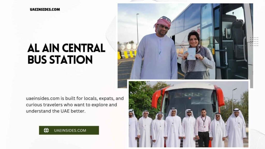 Environment of Al Ain Central Bus Station